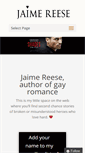 Mobile Screenshot of jaimereese.com