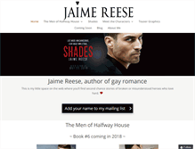 Tablet Screenshot of jaimereese.com